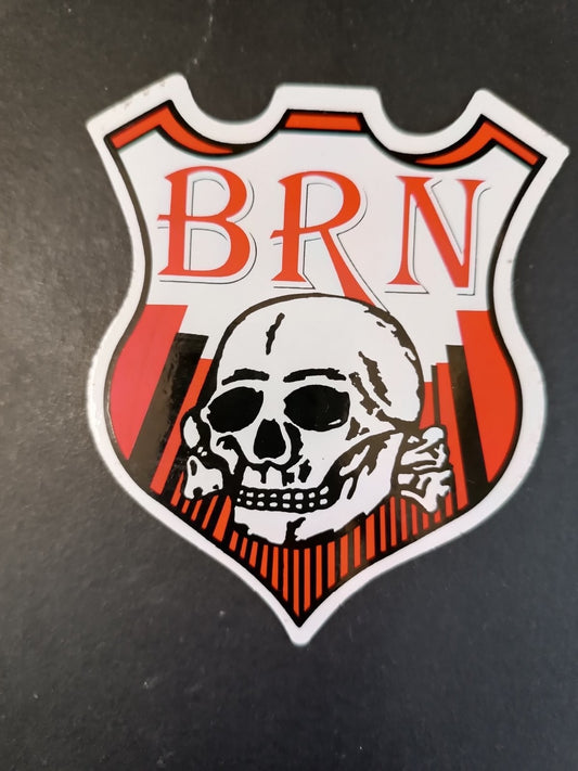 Adesivo MILAN - BRN - Teschio