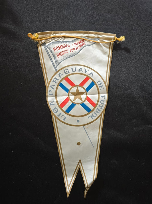 OLD Gagliardetto Pennant  bander�n LIGA PARAGUAYA DE FUTBOL (b)