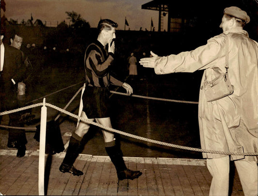 Foto Bruxelies 1958 finale coppa europa Real Madrid-Milan