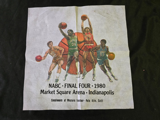 NABC FINAL FOUR 1980 Market Arena Square Indianapolis College basketball