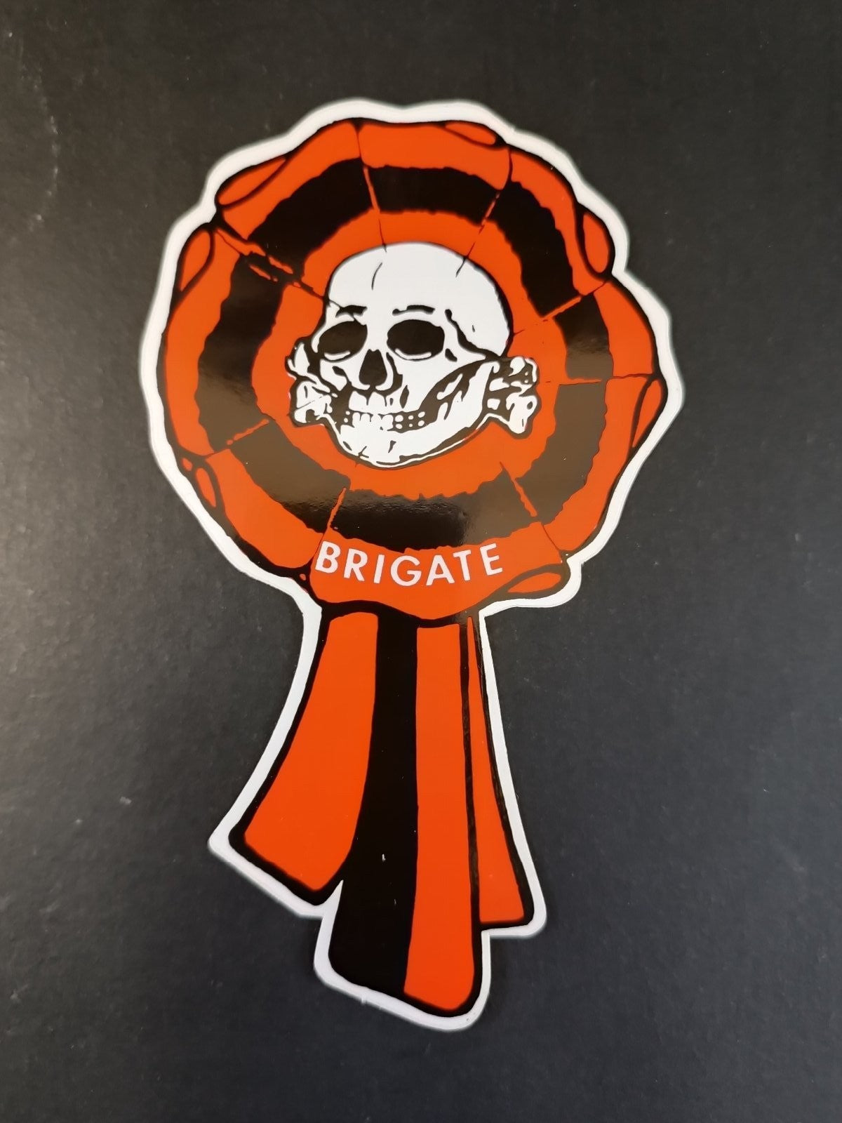 Adesivo MILAN - Brigate teschio