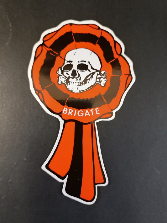 Adesivo MILAN - Brigate teschio