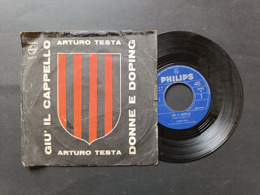 Vinile 45 giri GIU' IL CAPPELLO DONNE E DOPING