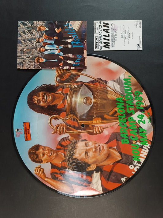 33 vinile Barcelona 1989 The Beatles live in Milan Baresi Gullit -