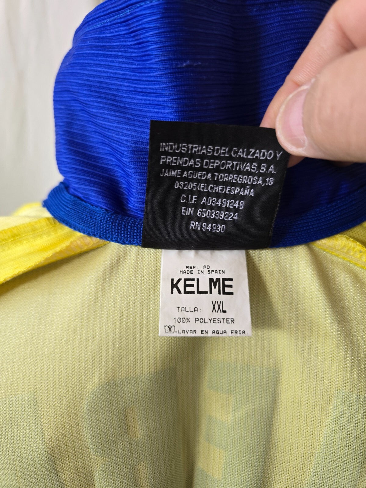 Maglia calcio Kelme  Villarreal CF Martín Palermo nr 23  2000/01  tg XXL