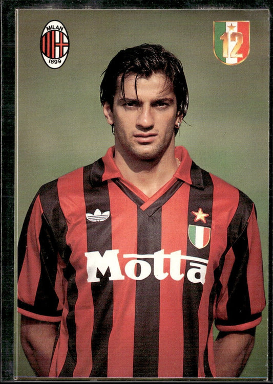 cartolina postcard calcio Milan Gianluigi Lentini 1992