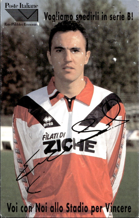 cartolina calciatori autografata in originale Giocatore dell' A.C. Carpi 3