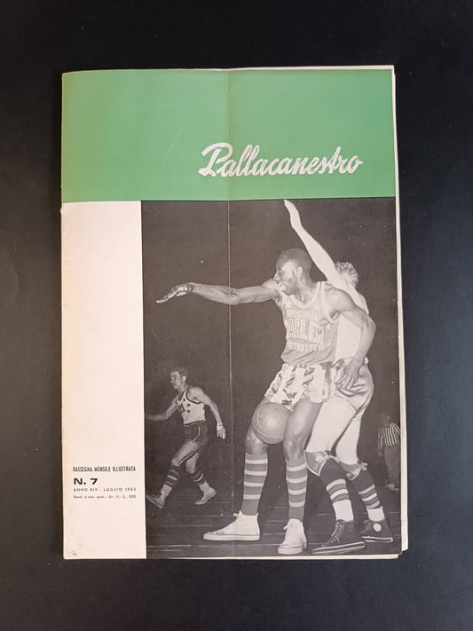 rivista PALLACANESTRO anno 1963 - numero 7 - Harlem