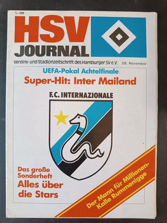 Programma HSV Journal Amburgo Inter