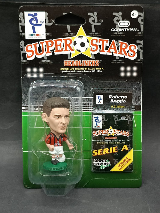 action figure calcio Corinthian Super Stars Headliners Roberto Baggio Milan