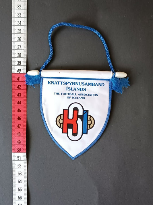 gagliardetto Pennant calcio The Football Association Iceland