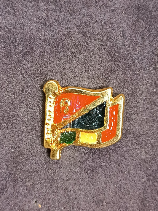 Old Pins Pin Badge Spilla A.C.Milan bandiera flag  senza piedino 286