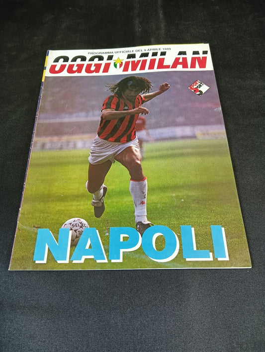 Rivista OGGI MILAN 9 Aprile 1989 Napoli
