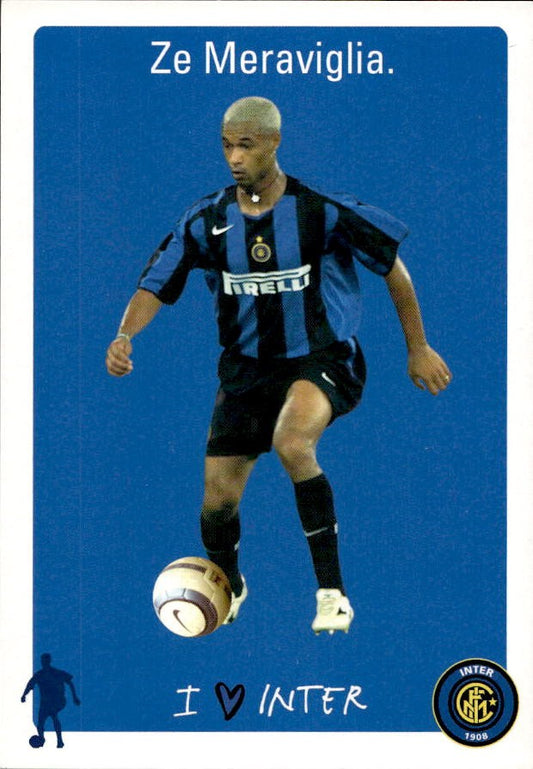 Cartolina calcio calciatore Inter Nicol�s Andr�s Burdisso con autografo stampato
