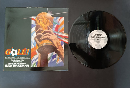 Disco GOLE! Official Film 1982 World Cup Soundtrack Rick Wakeman autografato