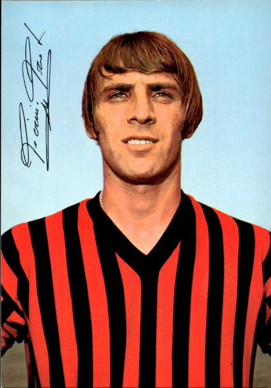 Cartolina calciatore Milan 6 con autografo stampato (2)