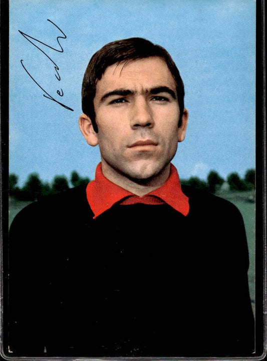 Cartolina Villiam Vecchi Milan con autografo stampato ufficio Stampa Milan