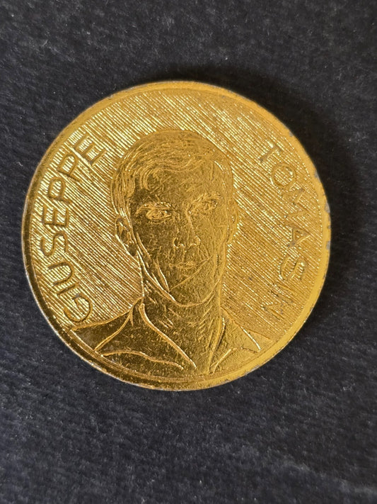 MEDALCALCIO 1971/72 medaglia moneta U.c. Cagliari Giuseppe Tomasini ed CORNO (2)