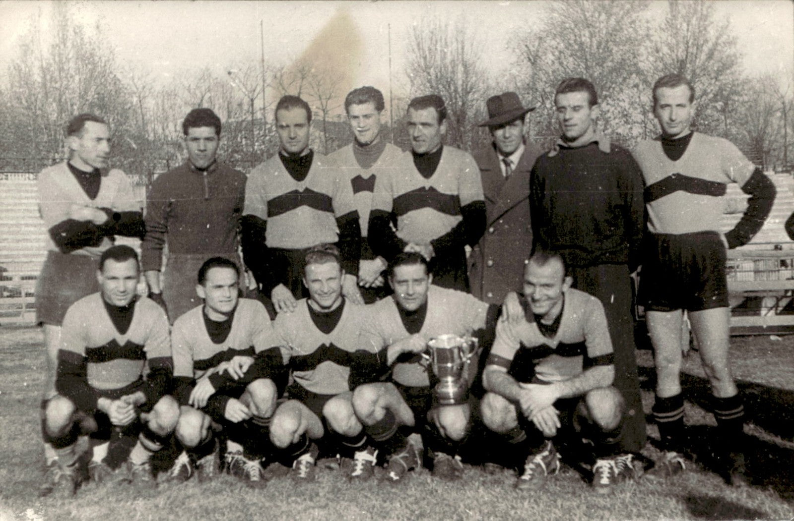 Fotografia coppa Monti 1944 lauro Bordin Ambrosiana Meazza