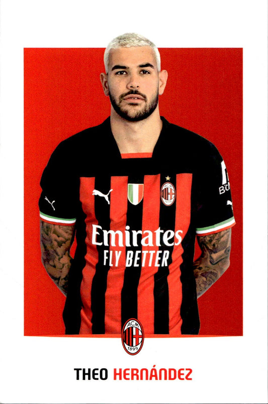 cartolina postcard Calcio Milan 2022/23 - Hernandez