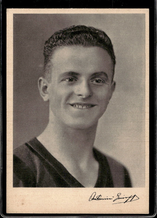 cartolina postcard calcio Milan #1 Antonini