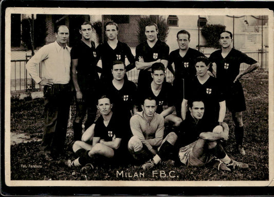 Cartolina Milan F.B.C 1931 / 1932
