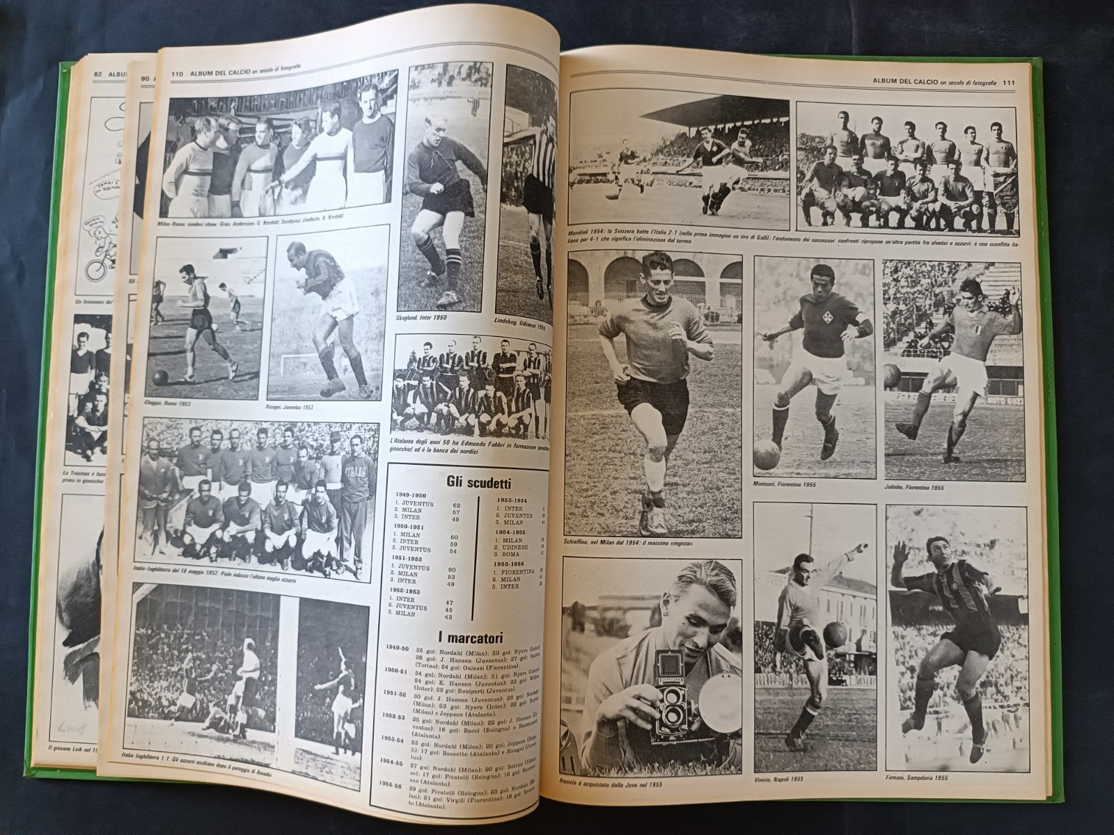 Album del calcio Un secolo di fotografie