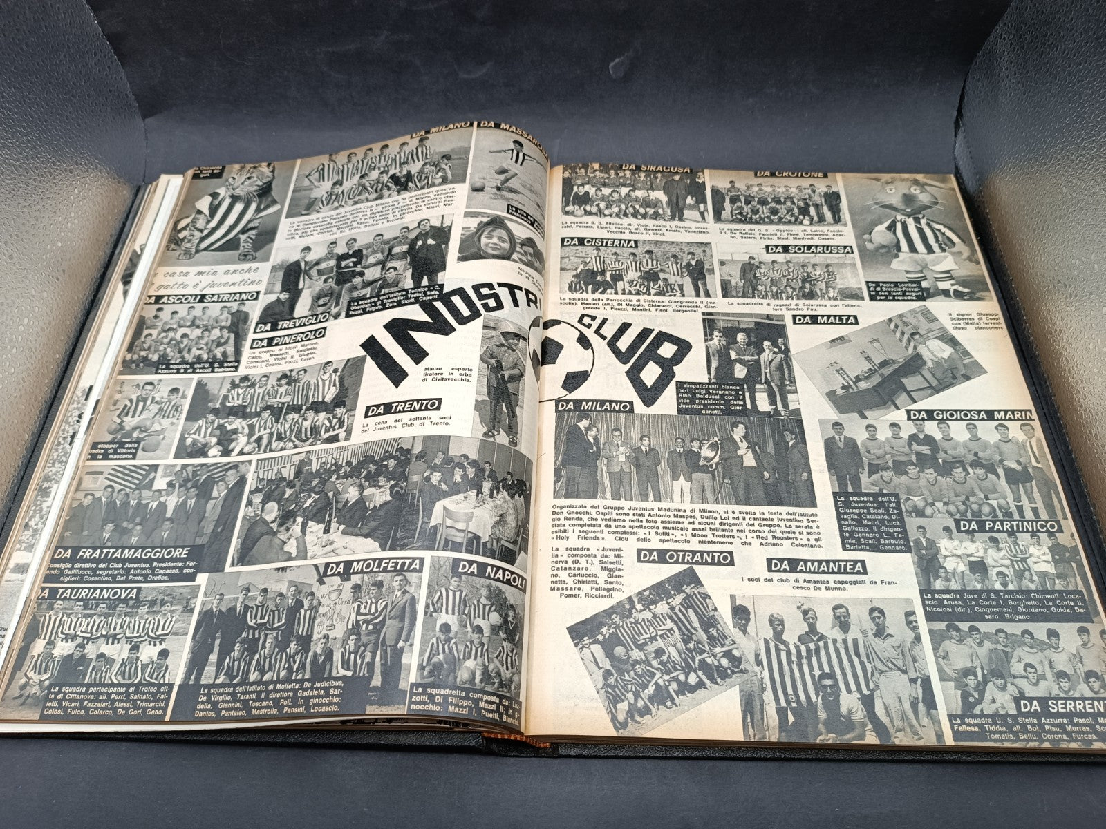 Annata rilegata rivista Hurra Juventus anno 1966
