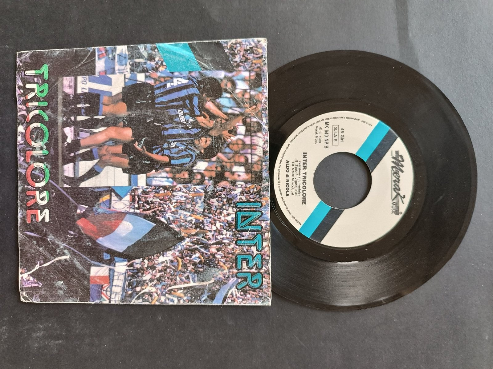 Vinile 45 giri INTER TRICOLORE