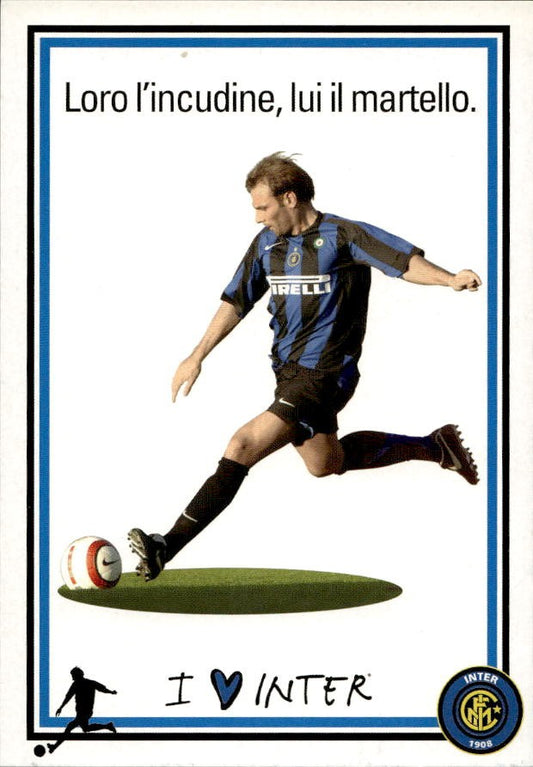 Cartolina calcio calciatore Inter Dejan Stankovi? con autografo stampato