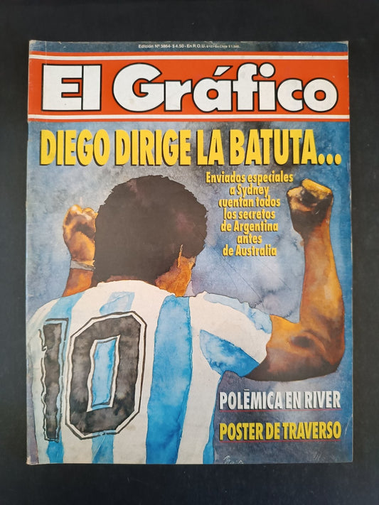 Rivista EL GRAFICO numero 3864 anno 1993 - Batistuta (senz aposter)
