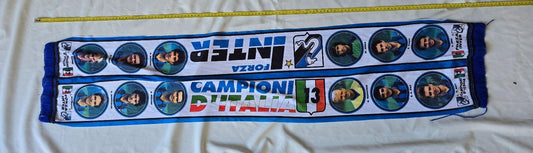 Sciarpa Scarf INTERNAZIONALE FC 88/89 Campioni d'ITALIA con volti giocatori (D)