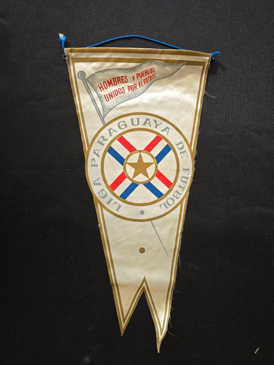OLD Gagliardetto Pennant  bander�n LIGA PARAGUAYA DE FUTBOL