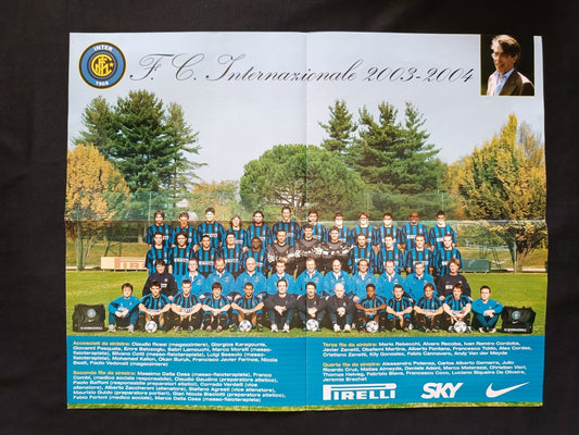 poster Inter Campionato 2003-2004
