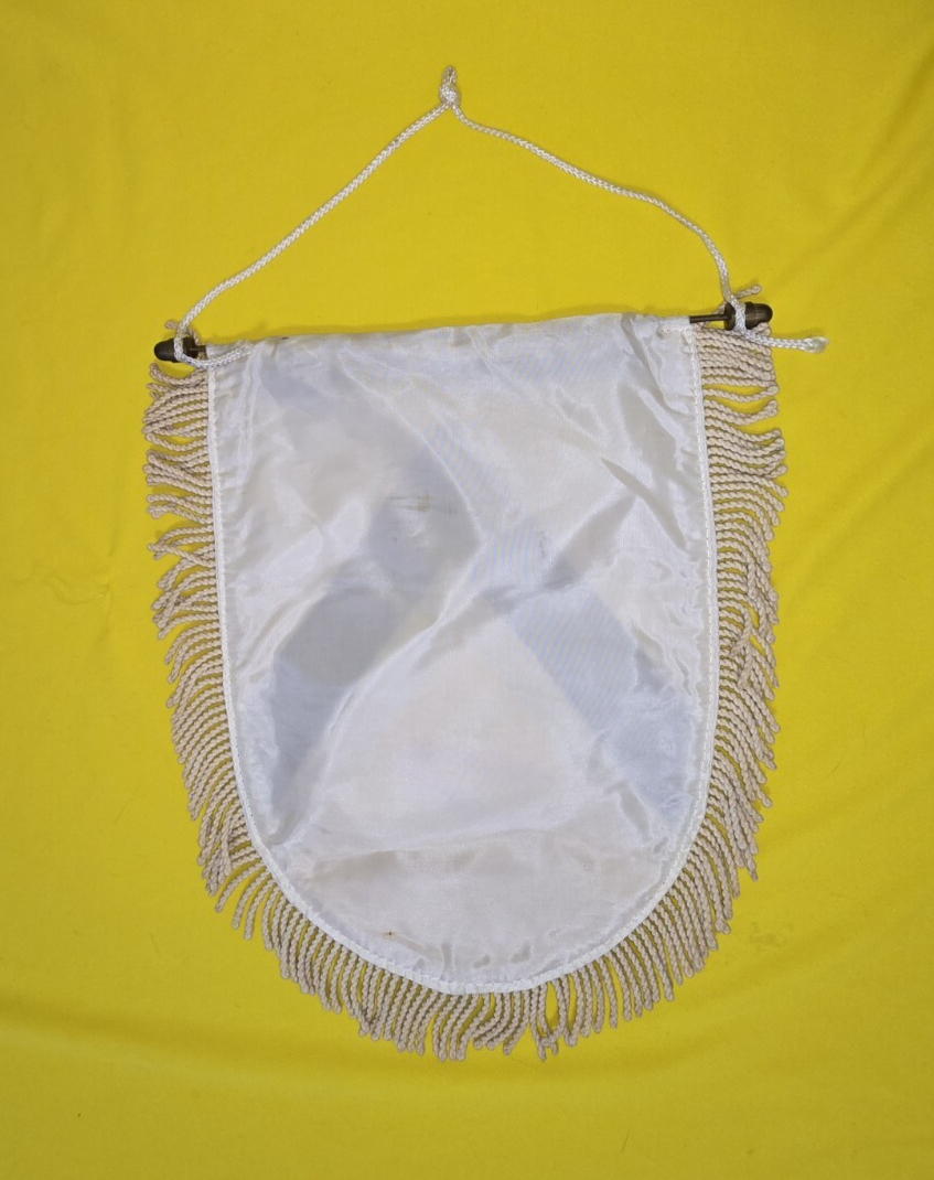 Gagliardetto Pennant Udinese Calcio Zanussi anni 80 in tessuto originale