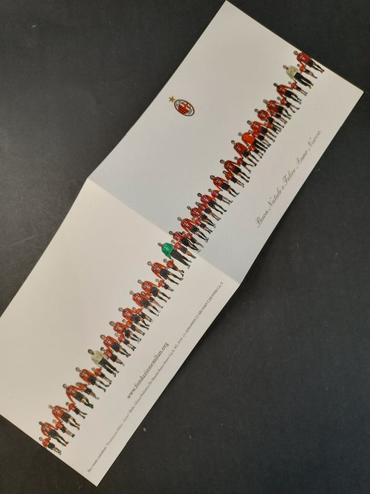 Biglietto di auguri MILAN Fondazione 2004 (B)