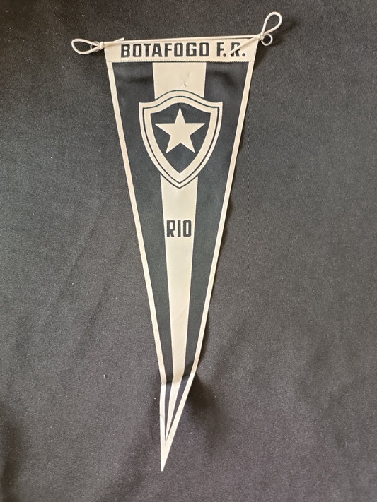Gagliardetto Pennant Botafogo F.R. Rio Brasile Calcio Vintage -