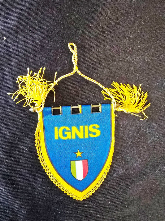 IGNIS Varese pallacanestro BASKET mini gagliardetto pennant originale anni 60/70