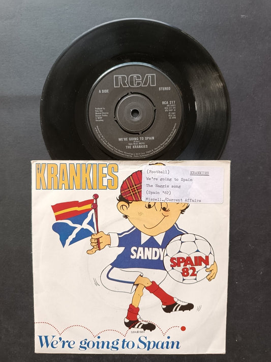 Vinile 45 giri WE'RE GOING TO SPAIN Spain 82