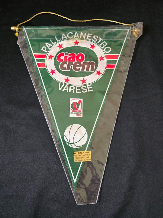 Gagliardetto Pennant CIAOCREM PALLACANESTRO VARESE basket originale