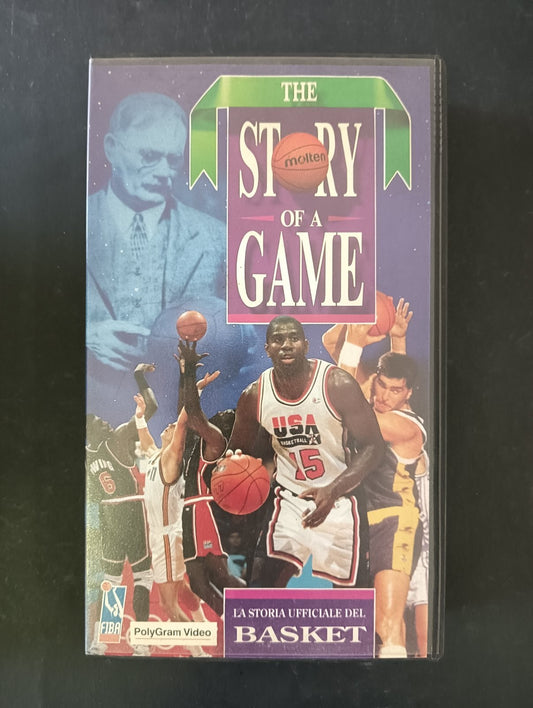 VHS THE STORY OF A GAME LA STORIA UFFICIALE DEL BASKET PolyGram Video