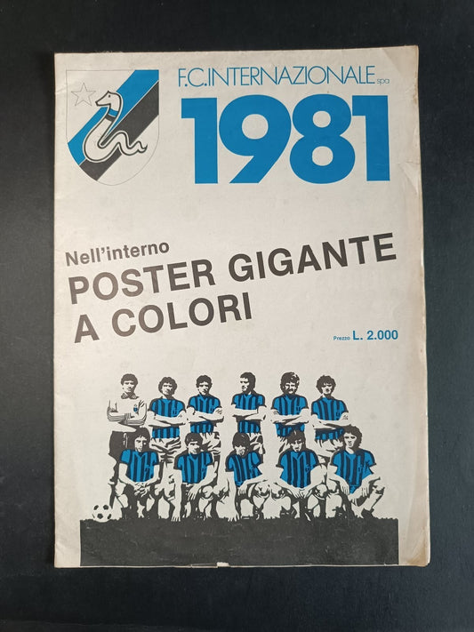 poster INTER 1981 (100x70 cm)