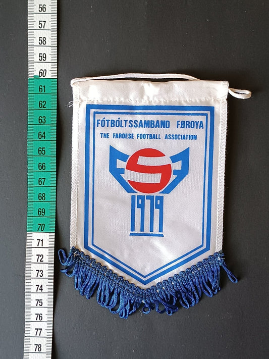 gagliardetto Pennant calcio The Faroese Football Association 1979