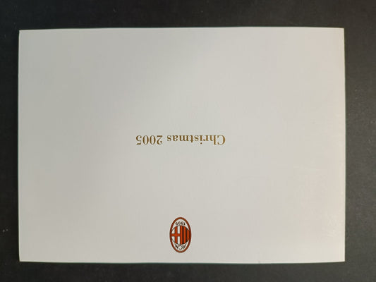 Biglietto auguri NATALE 2005 - MILAN (inglese)