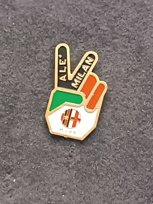Old Pins Pin Badge Spilla A.C.Milan Ale'  senza ferma piedino 469