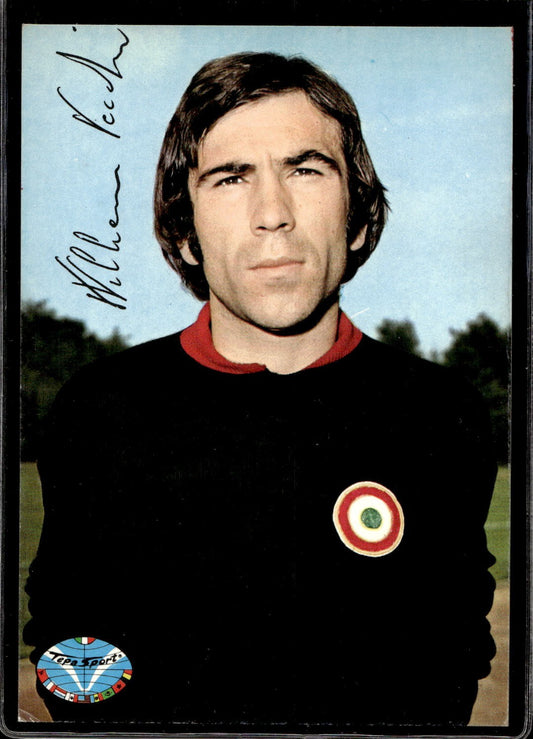 cartolina postcard Calcio Milan TEPA SPORT Wiilliam Vecchi