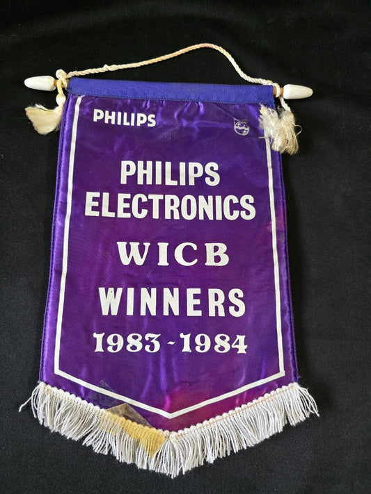 Gagliardetto Pennant  philips electronics wicb winners 1983/84 SIMAC MILANO