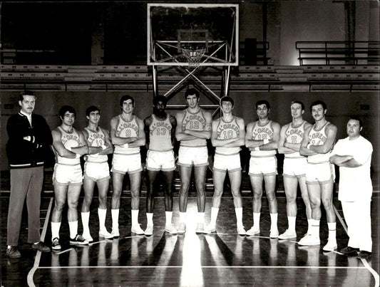 Foto Squadra Originale Anni 60/70 All'onesta'  Pallacanestro Milano 1958 (2)