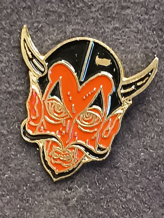 Old Pins Pin Badge Spilla A.C.Milan diavolo rossonero senza ferma piedino 470
