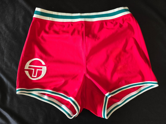 Pantaloncino Sergio Tacchini originale Olimpia Milano Basket anni 70 nr intern15
